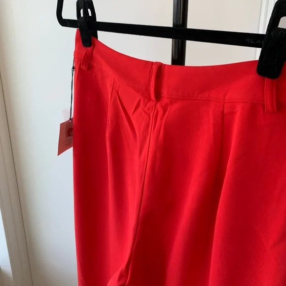 NWT Red Wide-Leg Pants - Picture 4 of 4